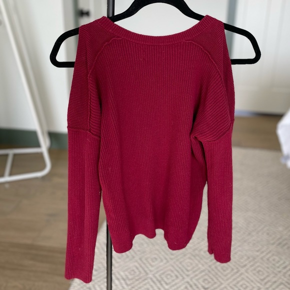 Lucky Brand dark red sweater. - Picture 3 of 3